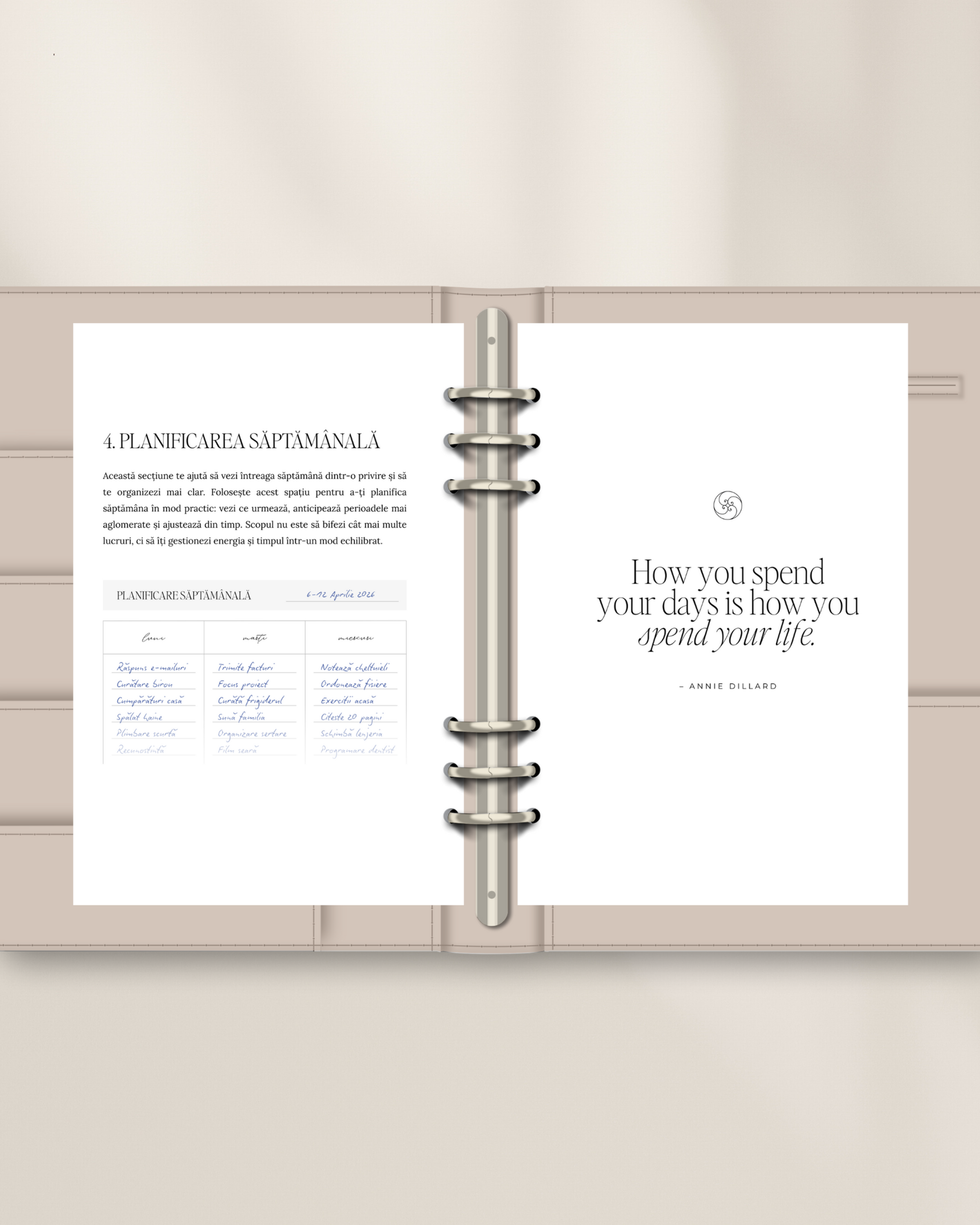 The Seasons - Planificator reîncărcabil